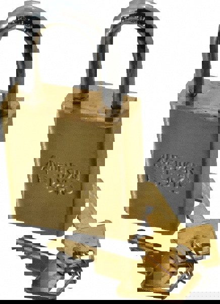 Padlock: Steel & Brass